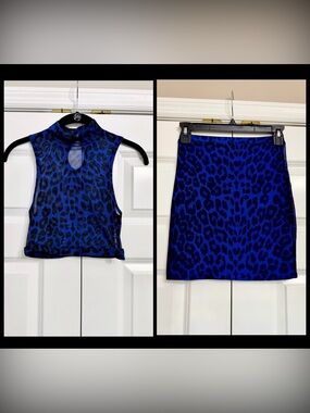 💙 Superdown Skirt & Top Set
